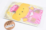 Sanrio Characters Twin Wafer 2 Live Character ver. [7.Pompompurin (Special Costume)(Character Card)]