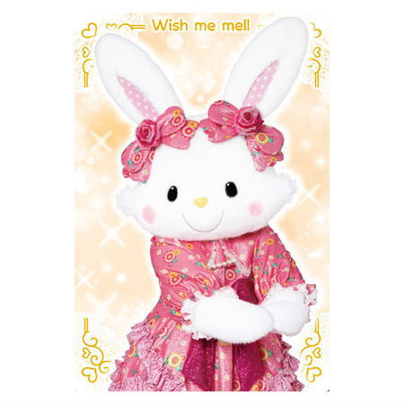 Sanrio Characters Twin Wafer 2 Live Character ver. [8.Wish me mell (Special Costume)(Character Card)]