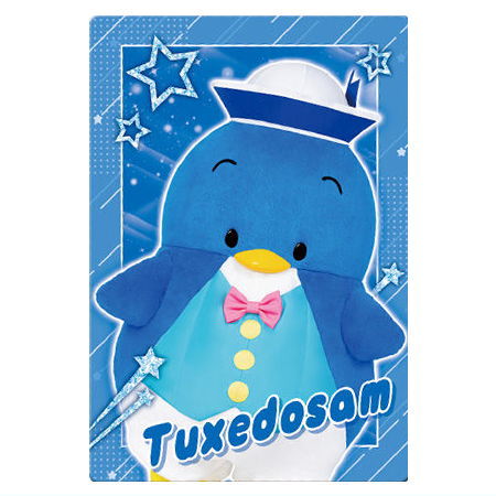 Sanrio Characters Twin Wafer 2 Live Character ver. [14.Tuxedo Sam (Character Card)]