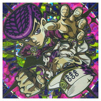 Niforamtion JoJo's Bizarre Adventure Seal Wafer Diamond Is Unbreakable Wafer ACT2 [28.Secret: Jotaro Kujo & Josuke Higashikata]