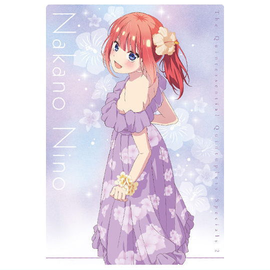 The Quintessential Quintuplets* wafer [2.Nakano Nino (Character card)]