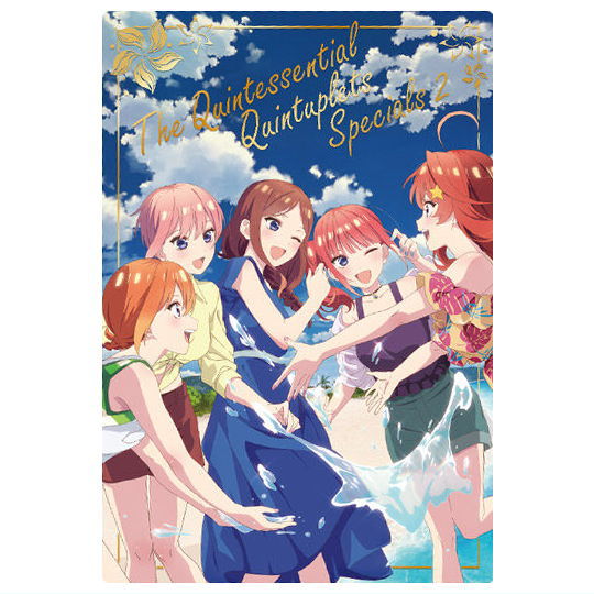 The Quintessential Quintuplets* wafer [16.Visual card (Gold foil stamping)]