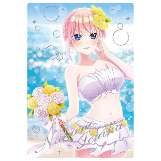 The Quintessential Quintuplets* wafer [21.Nakano Ichika (Special card) (Holo stamping)]