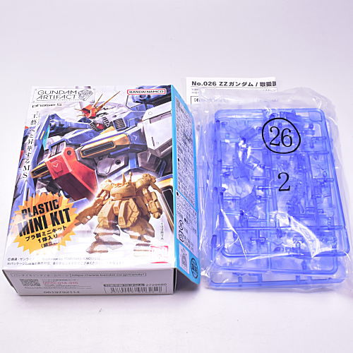 Gundam Artifact Vol.5 [9.(026) Gundam ZZ [Rare color: Clear Blue]]