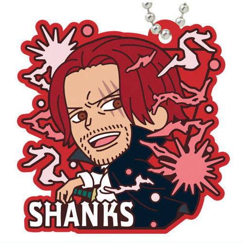 ONE PIECE Rubber mascot gummy Part.3  [3.Shanks]