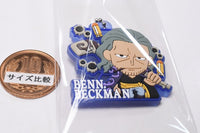 ONE PIECE Rubber mascot gummy Part.3  [4.Benn. Beckman]