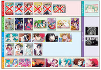 Monogatari Series Off & Monster Season Wafers [Assorted 26 type set (7-32)]