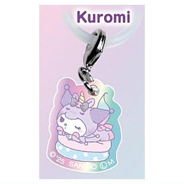 Sanrio Characters Acrylic Charm Cream in Snack [1.Kuromi A]