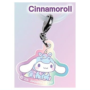 Sanrio Characters Acrylic Charm Cream in Snack [10.Cinnamoroll B]