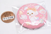 Sanrio Characters Embroidery Can Badge Biscuit Part.3 [11.Wish Me Mel]
