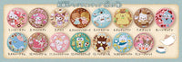 Sanrio Characters Embroidery Can Badge Biscuit Part.3 [All 15 type set (Full Complete)]