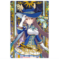 Umamusume Pretty Derby Twin Wafer 8th R [2.Satono Diamond [Chevalier Blue]: Character card (competition uniform)]
