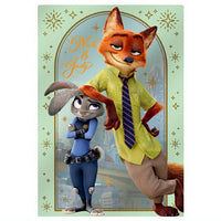 Disney Characters Wafer [32.Nick & Judy (Character Art Card)]