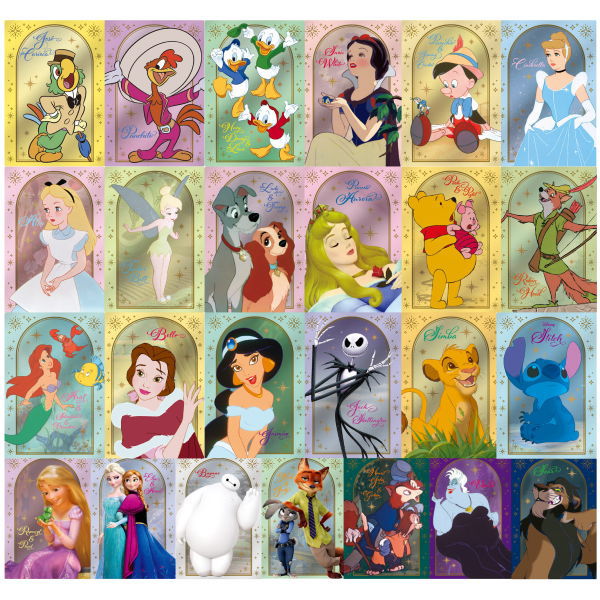 Disney Characters Wafer [Character Art Card 25 type set (11-35)]