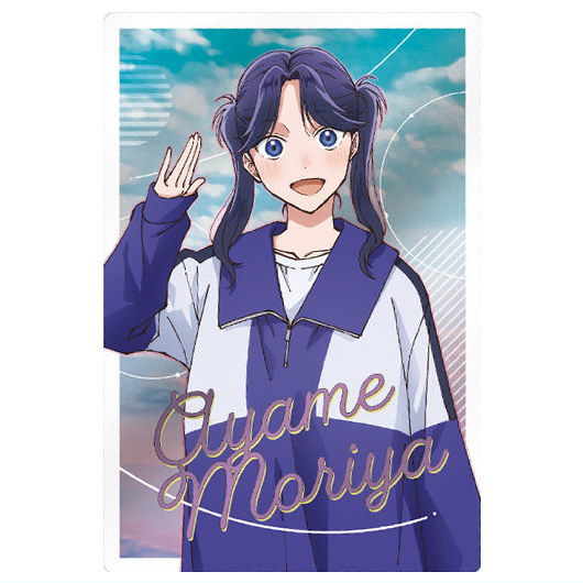Ao no Hako Wafer [6.Ayame Moriya (character card)]