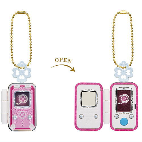 MINI CHARM COLLECTION4 PRECURE ALLSTARS [1.Linkrun (Cure Peach)]