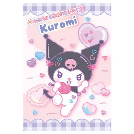 Sanrio Characters Wafer Part.9 [3.Kuromi (Character Card)]