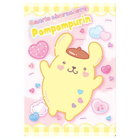 Sanrio Characters Wafer Part.9 [4.Pompompurin (Character Card)]