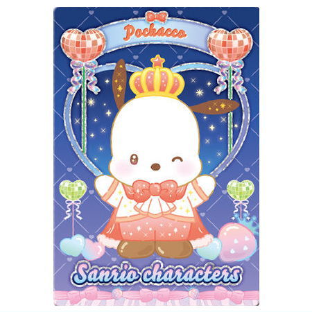 Sanrio Characters Wafer Part.9 [25.Pochacco (Special Card)(Gold Foil Stamped)]