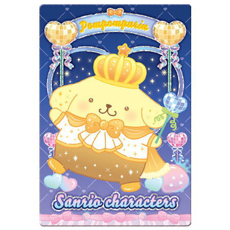 Sanrio Characters Wafer Part.9 [27.Pompompurin (Special Card)(Gold Foil Stamped)]