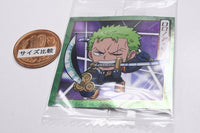 Niforamtion ONE PIECE Pirate Sticker Wafer LOG.11 [2.Roronoa Zoro(Normal)]