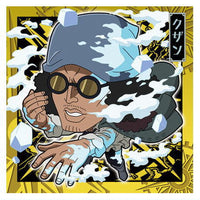 Niforamtion ONE PIECE Pirate Sticker Wafer LOG.11 [7.Kuzan(Rare)]
