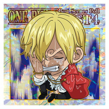 Niforamtion ONE PIECE Pirate Sticker Wafer LOG.11 [26.Best Scenes Election BEST4(Grand Rare)]