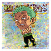 Niforamtion ONE PIECE Pirate Sticker Wafer LOG.11 [27.Best Scenes Election BEST5(Grand Rare)]