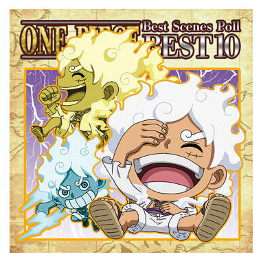 Niforamtion ONE PIECE Pirate Sticker Wafer LOG.11 [32.Best Scenes Election BEST10(Normal)]
