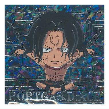 Niforamtion ONE PIECE Pirate Sticker Wafer LOG.11 [34.Secret 2 : Portgas.D.Ace]