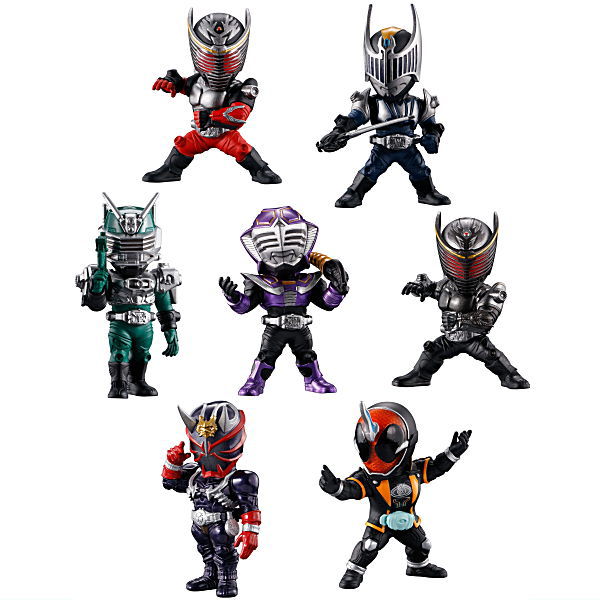CONVERGE MOTION Kamen Rider Part.6 [All 7 type set(Full Complete)]