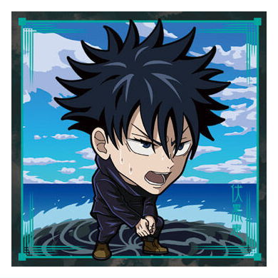 Niforamtion Jujutsu Kaisen Sticker Wafer vol.3 [2.Megumi Fushiguro (normal)]