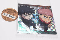 Niforamtion Jujutsu Kaisen Sticker Wafer vol.3 [14.Yuji Itadori Megumi Fushiguro (super rare)]