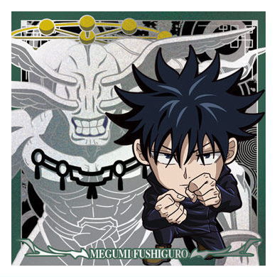 Niforamtion Jujutsu Kaisen Sticker Wafer vol.3 [20.Megumi Fushiguro (special grade rare) (foil stamping)]