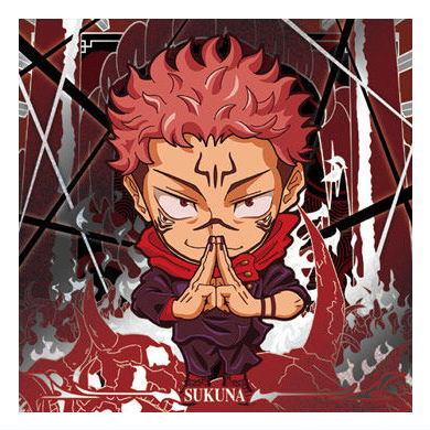 Niforamtion Jujutsu Kaisen Sticker Wafer vol.3 [22.Sukuna (special grade rare) (foil stamping)]
