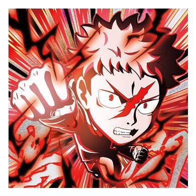 Niforamtion Jujutsu Kaisen Sticker Wafer vol.3 [23.Yuji Itadori (special grade rare kiwami) (foil stamping)]