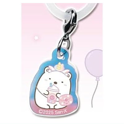 Sumikkogurashi Acrylic Charm Cream in Snack [1.A]