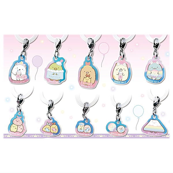 Sumikkogurashi Acrylic Charm Cream in Snack [All 10 type set(Full Complete)]