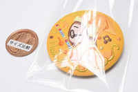 Ojamajo Doremi embroidery can badge with biscuit [2.Hazuki Fujiwara (Apprentice Uniform)]