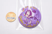 Ojamajo Doremi embroidery can badge with biscuit [4.Onpu Segawa (Apprentice Uniform)]