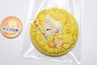 Ojamajo Doremi embroidery can badge with biscuit [5.Momoko Asuka]