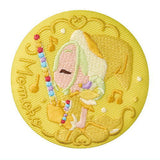 Ojamajo Doremi embroidery can badge with biscuit [5.Momoko Asuka]