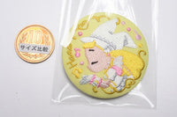 Ojamajo Doremi embroidery can badge with biscuit [6.Hana (Apprentice Uniform)]