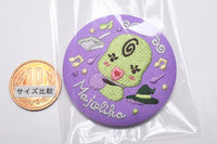 Ojamajo Doremi embroidery can badge with biscuit [8.Majo Rika]