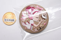 Ojamajo Doremi embroidery can badge with biscuit [9.Doremi Harukaze (Patissier Uniform)]
