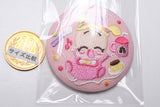 Ojamajo Doremi embroidery can badge with biscuit [14.Hana]