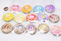 Ojamajo Doremi embroidery can badge with biscuit [All 14 type set(Full Complete)]