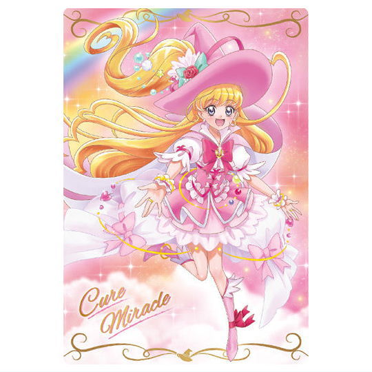 PreCure Card Wafer Part.11 [8.Cure Miracle (SR)]