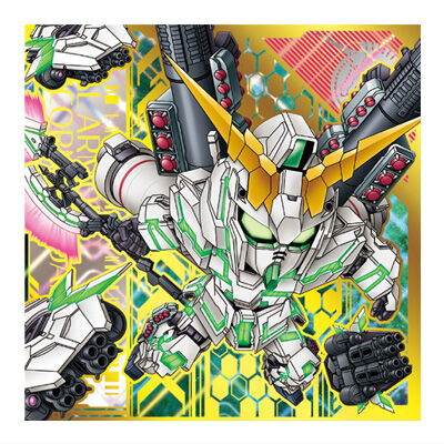 Niforamtion Mobile Suit Gundam Sticker Wafer vol.2 Transcendent Spirit [1.Full Armor Unicorn Gundam(Destroy mode)(ultra rare)]