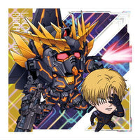 Niforamtion Mobile Suit Gundam Sticker Wafer vol.2 Transcendent Spirit [4.Banshee Norn (Destroy mode) & Riddhe Marcenas(super rare)]
